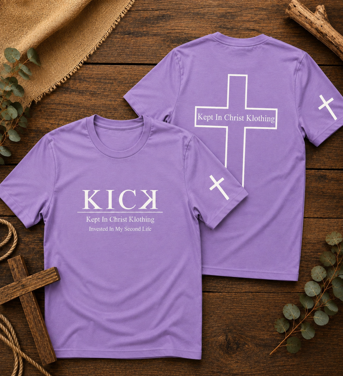 Invested In My Second Life - KICK Signature Tee | Kept Edition