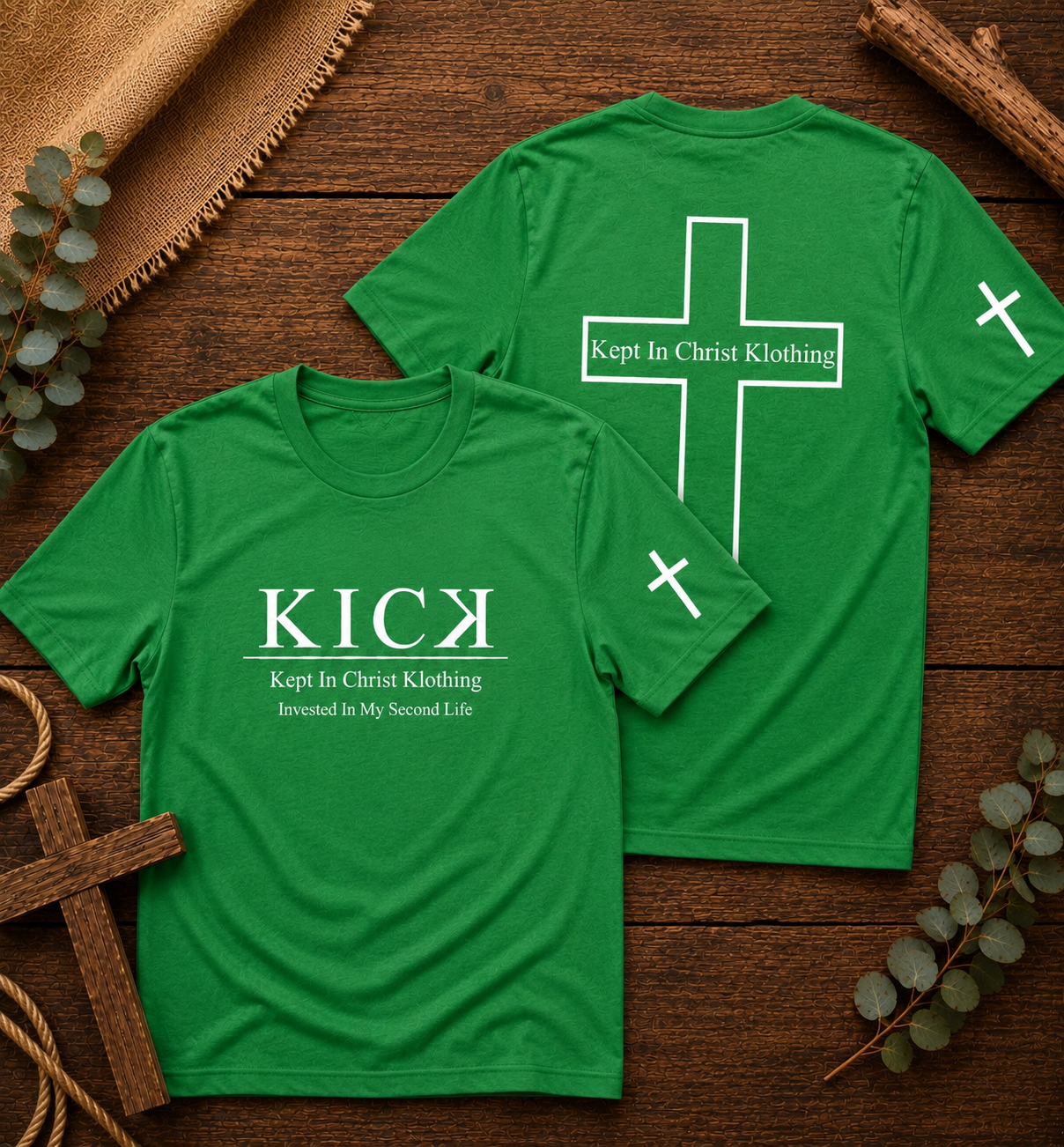 Invested In My Second Life - KICK Signature Tee | Kept Edition
