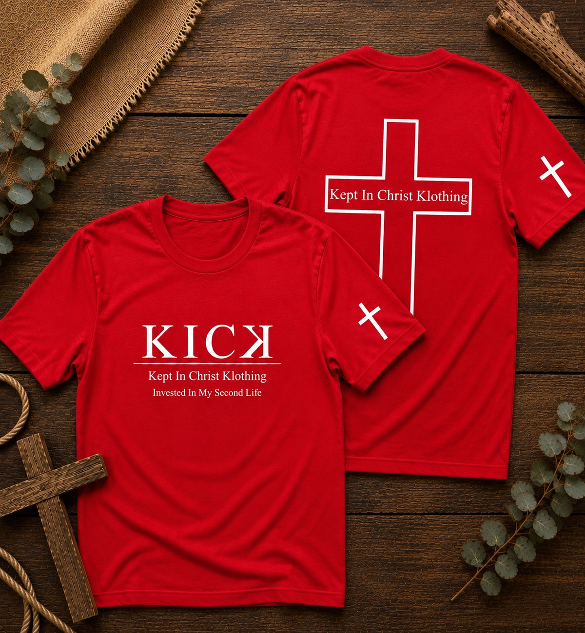 Invested In My Second Life - KICK Signature Tee | Kept Edition