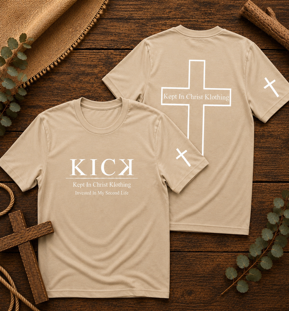 Invested In My Second Life - KICK Signature Tee | Kept Edition
