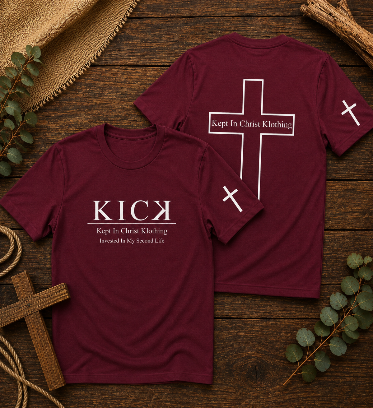Invested In My Second Life - KICK Signature Tee | Kept Edition