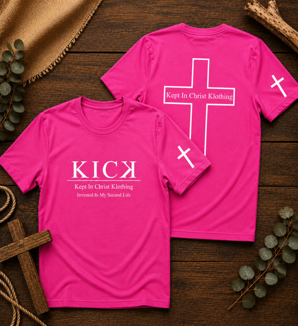 Invested In My Second Life - KICK Signature Tee | Kept Edition