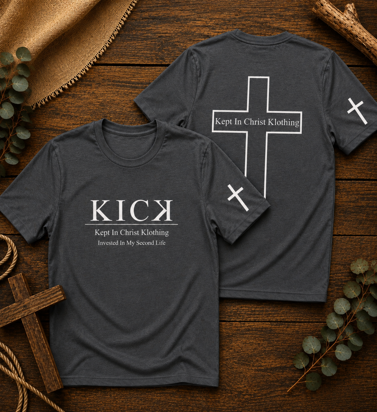 Invested In My Second Life - KICK Signature Tee | Kept Edition