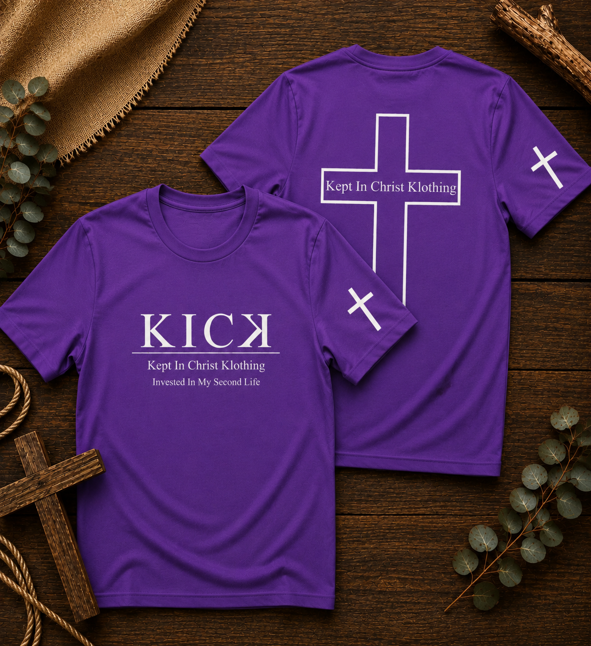 Invested In My Second Life - KICK Signature Tee | Kept Edition