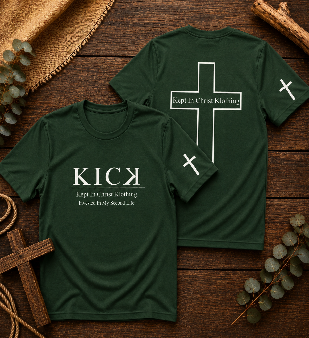 Invested In My Second Life - KICK Signature Tee | Kept Edition