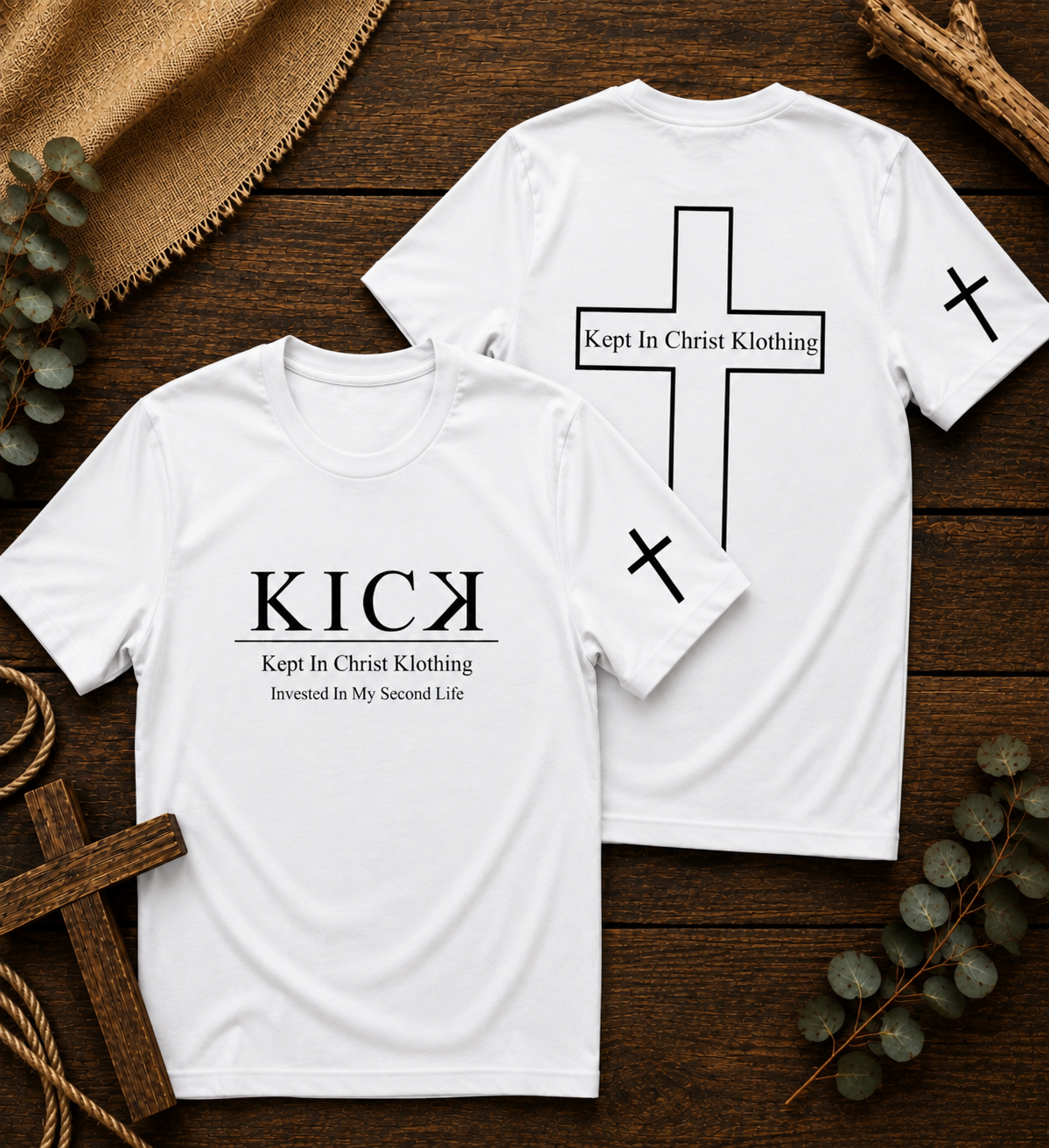 Invested In My Second Life - KICK Signature Tee | Kept Edition